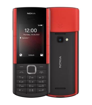 Telfono Mvil Nokia 5710 XA/ Negro y Rojo