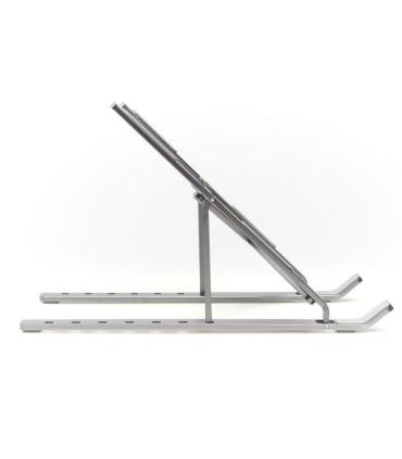 Iggual Soporte Elevador Plegable Porttil 17" Gris