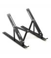 Iggual Soporte Elevador Plegable Porttil 17 Negro