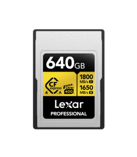 Lexar LCAGOLD640G-RNENG memoria flash 640 GB CFexpress tipo A