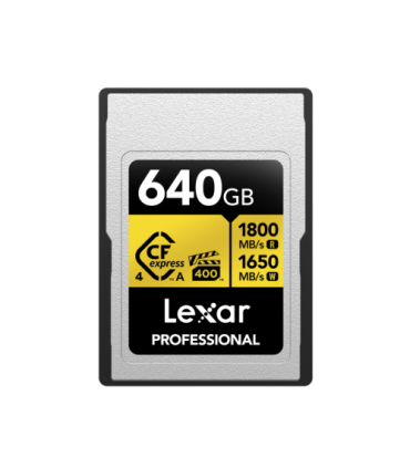 Lexar LCAGOLD640G-RNENG memoria flash 640 GB CFexpress tipo A