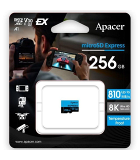 Tarjeta de Memoria Apacer 256GB UHS-I/ Clase 10/ 810MBs