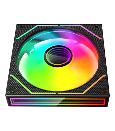 Pack 3 Ventiladores Mars Gaming MF-3DPROKIT  12cm + HUB + Mando A Distancia  ARGB