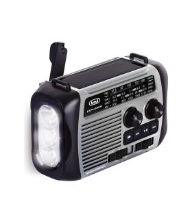 RADIO TREVI RA 7F30 BT EXPLORER RADIO CARGA SOLAR & DINAMO GRAY