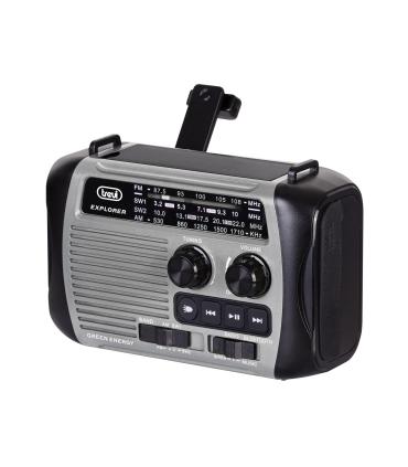 RADIO TREVI RA 7F30 BT EXPLORER RADIO CARGA SOLAR & DINAMO GRAY