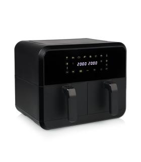 Freidora Por Aire Airfryer   Sin Aceite Princess Double Basket Airfryer 182068  2400W  Capacidad 8L