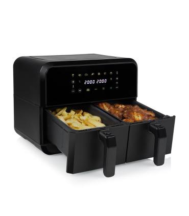 Freidora Por Aire Airfryer   Sin Aceite Princess Double Basket Airfryer 182068  2400W  Capacidad 8L