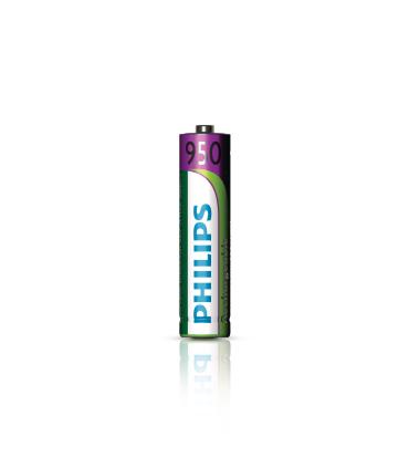 Pack De 2 Pilas AAA Philips R03B2A95 10  1.2V  Recargables