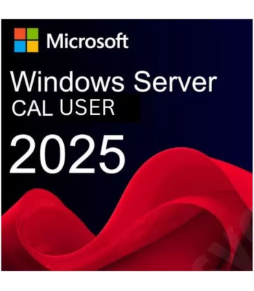 Licencia Microsoft Windows Server 2025/ CAL/ 5 Usuarios