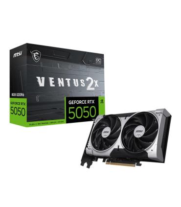 MSI GEFORCE RTX 5050 8G VENTUS 2X OC Tarjeta Grfica NVIDIA 8 GB GDDR6
