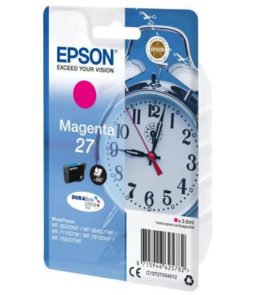 CARTUCHO MAGENTA EPSON 27