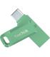 SanDisk Ultra Dual Drive Go USB 128GB unidad flash USB USB Type-A / USB Type-C 3.2 Gen 1 (3.1 Gen 1) Verde