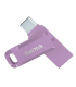 SanDisk Ultra Dual Drive Go USB 128GB unidad flash USB USB Type-A / USB Type-C 3.2 Gen 1 (3.1 Gen 1) Lavanda