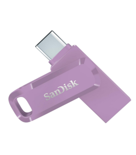 SanDisk Ultra Dual Drive Go USB 128GB unidad flash USB USB Type-A / USB Type-C 3.2 Gen 1 (3.1 Gen 1) Lavanda