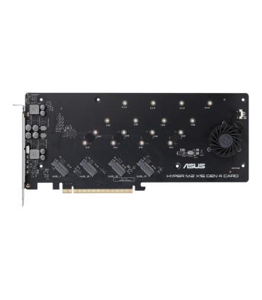 ASUS Hyper M.2 X16 Gen 4 Tarjeta Y Adaptador De Interfaz Interno