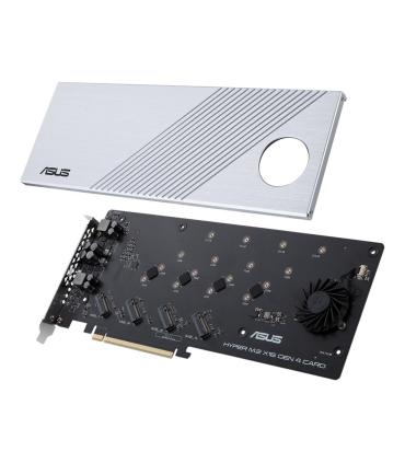 ASUS Hyper M.2 X16 Gen 4 Tarjeta Y Adaptador De Interfaz Interno