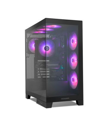 NOX Hummer Glock Black Midi Tower Negro
