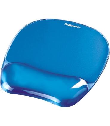 ALFOMBRILLA CON REPOSAMUECAS RATON GEL AZUL FELLOWES 9114120