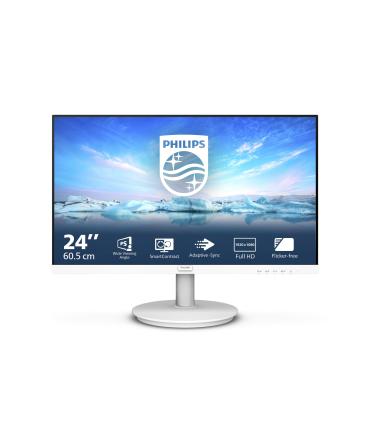 Monitor Philips 241V8AW 23.8'  Full HD  Multimedia  Blanco