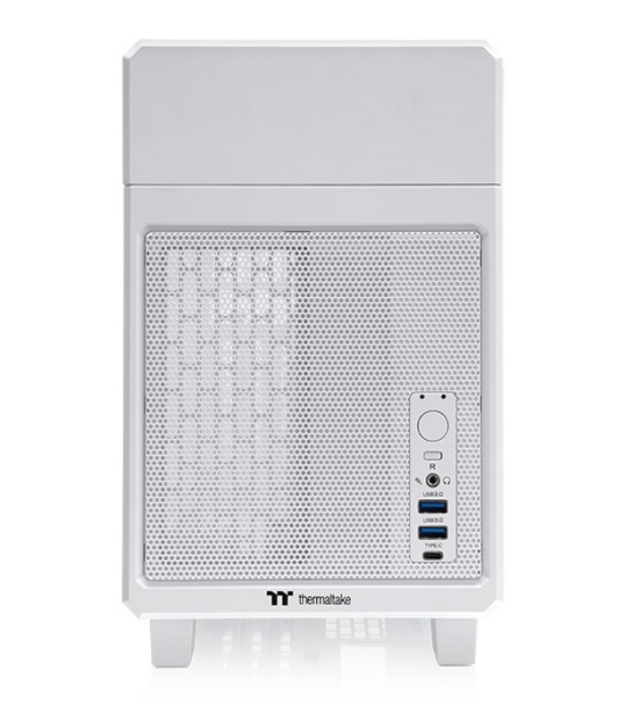 CAJA THERMALTAKE TR100 MINI-ITX USB 3.2 Type-C x 1 USB 3.0 x 2 SN FUENTE BLANCO