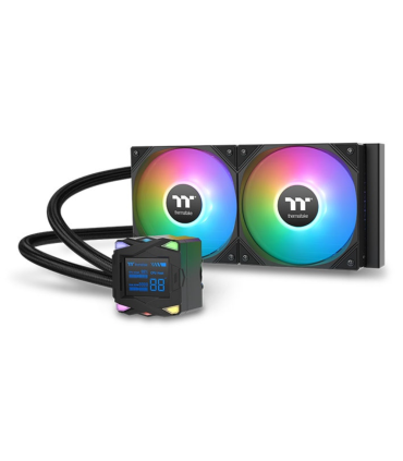REFRIGERACION LIQUIDA CPU THERMALTAKE LA240-S ARGB 2X120MM NEGRO