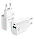 EWENT Cargador Rapido Q3 20w Usb-C Y Usb-A