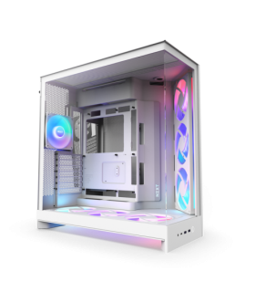 NZXT H9 Flow RGB+ Midi Tower Blanco