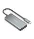 Hub USB Tipo-C Aisens A109-0945  3xUSB  1xUSB Tipo-C  1xUSB Tipo-C PD  Gris