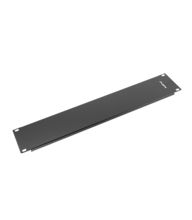 PANEL CIEGO LANBERG 2U 19\" NEGRO