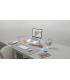 Ratn Inalmbrico Logitech Pebble 2 M350S  Hasta 1000 DPI  Blanco