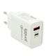 Iggual Cargador Doble USB QC3.0 + Tipo C PD 20W