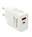Iggual Cargador Doble USB QC3.0 + Tipo C PD 20W