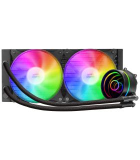 MARS GAMING Refrigeracion  ML-ONE240 2X12CM Black