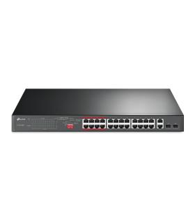 SWITCH TP LINK TL-SL1226P   24xFAST POE+, 2x1G POE+, 2xSFP, 250W