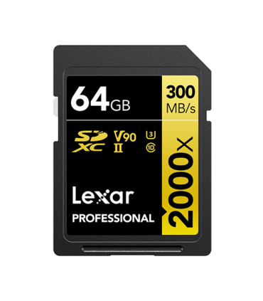 Lexar Professional 2000x 64 GB SDHC UHS-II Clase 10