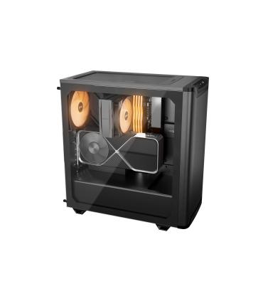 CAJA BEQUIET PURE BASE 501 LX 4XVENT 140 MM S N NEGRO