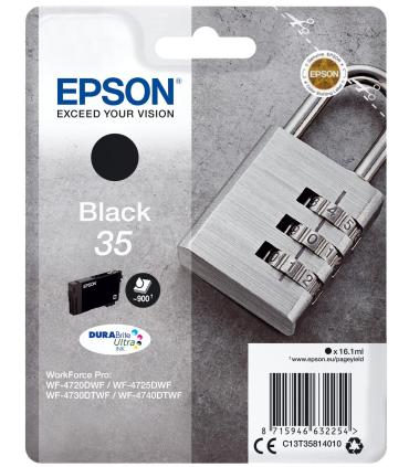 CARTUCHO NEGRO EPSON 35