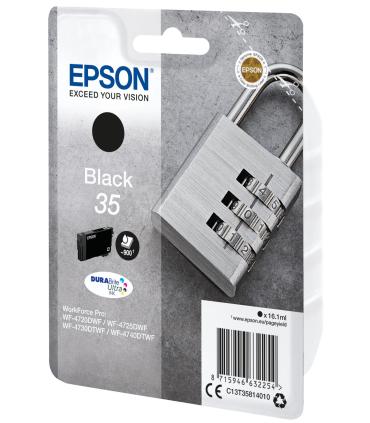 CARTUCHO NEGRO EPSON 35