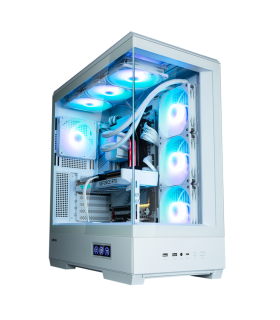 CAJA ZALMAN P50 DS ATX 4 XVENT 120MM ARGB 2XUSB 3.0 BLANCO S/N FUENTE