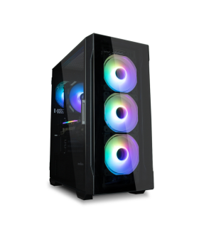 CAJA ZALMAN I3 NEO TG ATX 4XVENT 120MM 2XUSB 3.0 NEGRO S/N FUENTE