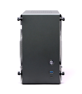 CAJA ZALMAN M4 MINI-ITX M2 1 X VENT 800MM ARGB 2XUSB 3.0 GRIS S/N FUENTE
