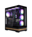 CAJA ZALMAN P40 NAMU ATX 4 XVENT 120MM ARGB 2XUSB 3.0 NEGRO S/N FUENTE