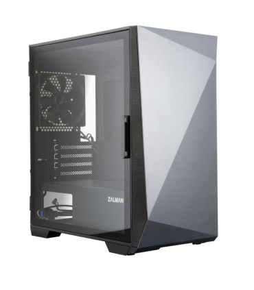 CAJA ZALMAN Z1 ICEBERG MICRO-ATX 3XVENT 120MM 2XUSB 3.0 NEGRO S/N FUENTE