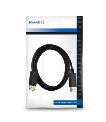 Ewent Cable Displayport 4k @ 60hZ, A A AWG28, 1mt