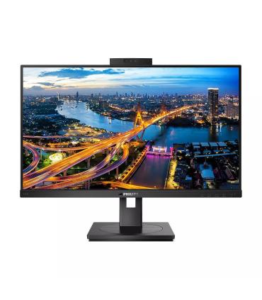 Monitor Profesional Philips 242B1H 23.8'  Full HD  Webcam  Multimedia  Regulable En Altura  Negro