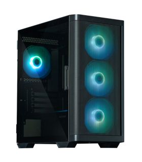 CAJA ZALMAN M4 MINI-ITX 4 X VENT 120MM ARGB 2XUSB 3.0 NEGRO S/N FUENTE