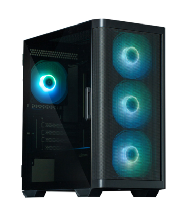 CAJA ZALMAN M4 MINI-ITX 4 X VENT 120MM ARGB 2XUSB 3.0 NEGRO S/N FUENTE