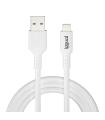 Iggual Cable USB-A/micro-USB 100 Cm Blanco