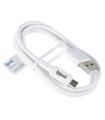 Iggual Cable USB-A micro-USB 100 Cm Blanco