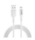 Iggual Cable USB-A Lightning 100 Cm Blanco